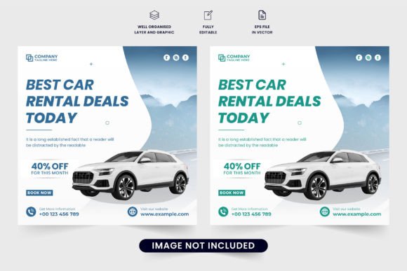 Car Rental Business Template Vector: A Modern Tool for Effective Digital Marketing