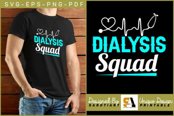Dialysis Squad T-Shirt Design