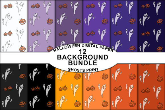 Halloween Digital Paper Bundle: A Creative Resource for DIY Enthusiasts