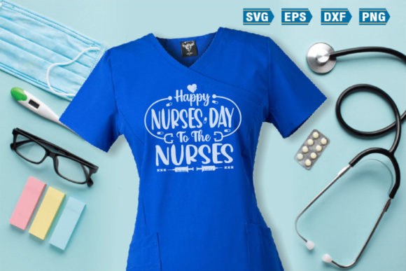 Happy Nurse Day SVG Design