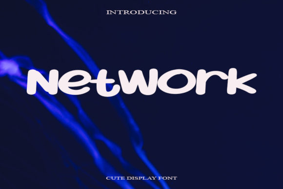 Network Font: A Modern Handwritten Script for Design Projects