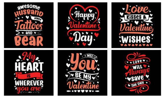 Valentine’s Day T-Shirt Design Bundle 1: A Creative Solution for Print on Demand Businesses