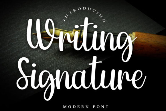 Writing Signature Font: A Versatile Tool for Creative and Professional Projects